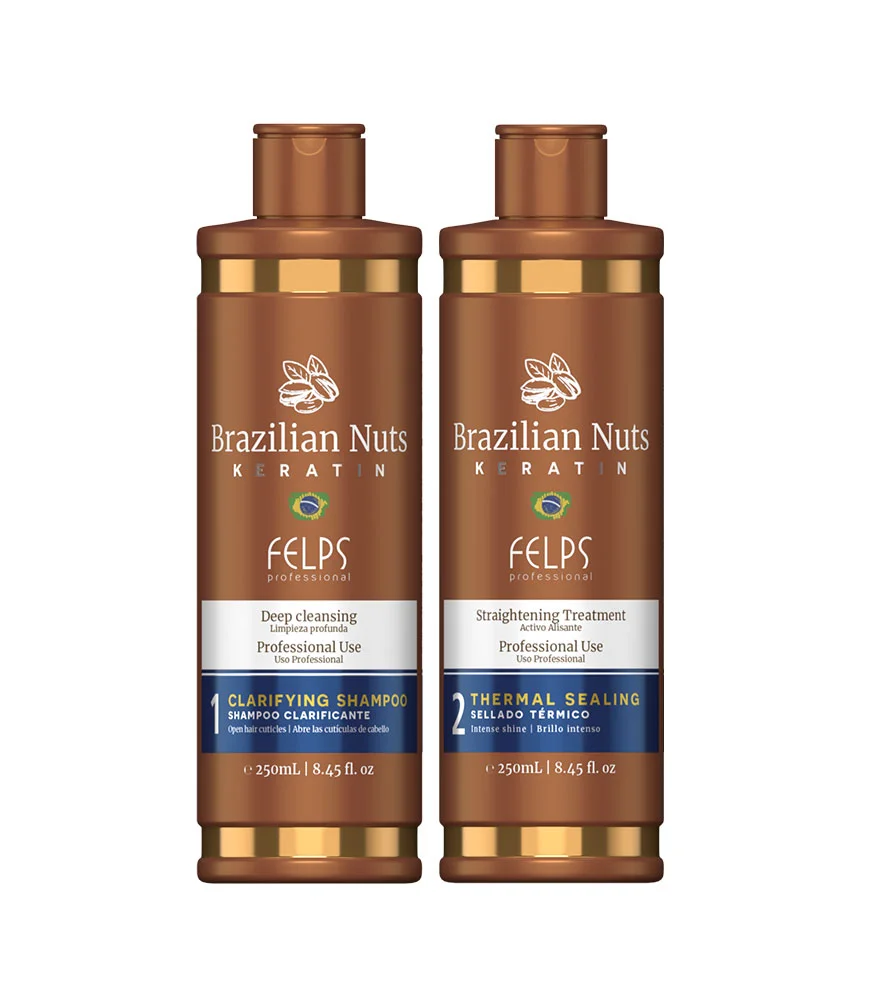 Felps Brazilian Nuts Keratin Duo, two-step keratin treatment